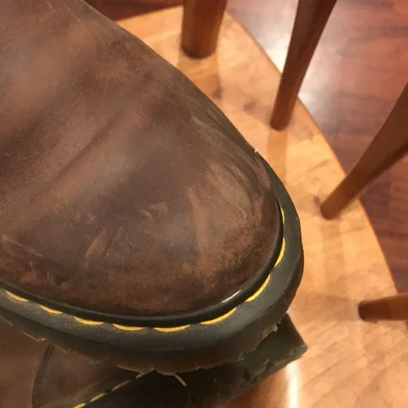 Dr. Martens Brown Leather Chelsea Boots - Picture 9 of 11